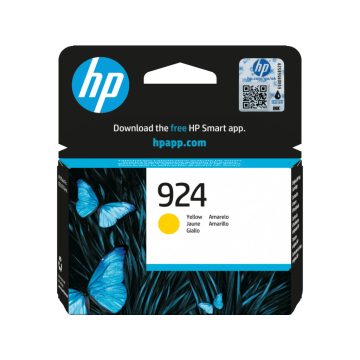 HP 4K0U5NE Tintapatron Yellow 400 oldal kapacitás No.924