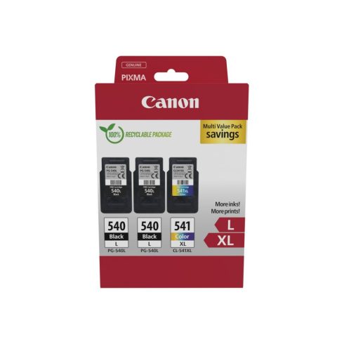 Canon PG-540Lx2 (2x11ml) + CL-541XL (1x15 ml) Multipack