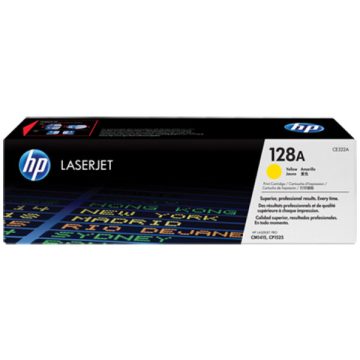 HP CE322A Toner Yellow 1.300 oldal kapacitás No.128A