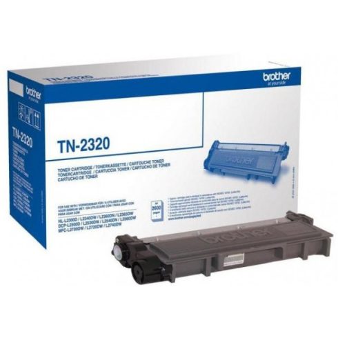 Brother TN-2320 Toner Black 2.600 oldal kapacitás