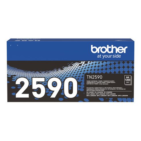 Brother TN-2590 Toner Black 1.200 oldal kapacitás