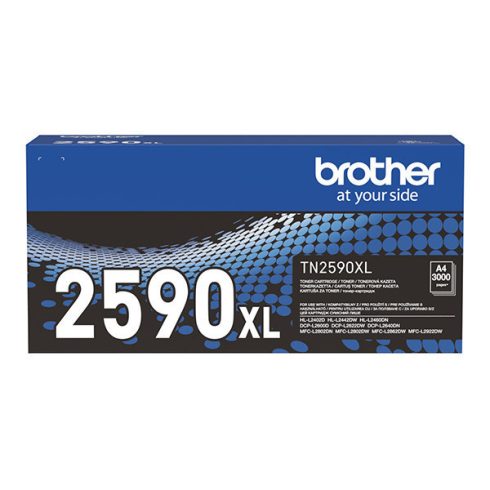 Brother TN2590XL Toner Black 3.000 oldal kapacitás
