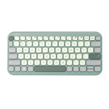   ASUS Marshmallow KW100 vezeték nélküli billentyűzet - HU layout - Green Tea Latte